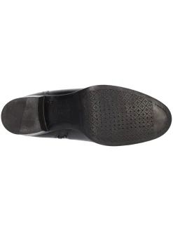Stivaletto tacco largo Geox New Ashell da donna nero