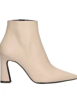 Stivaletto tacco largo Liviana da donna taupe