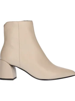 Stivaletto tacco largo Liviana da donna taupe