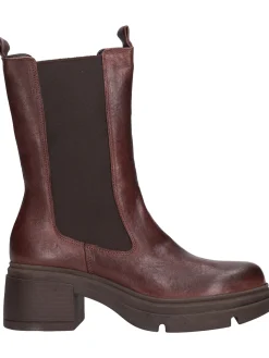 Stivaletto tacco largo Liviana da donna testa di moro