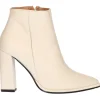 Stivaletto tacco largo Liviana da donna avorio