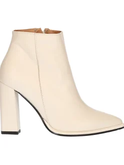 Stivaletto tacco largo Liviana da donna avorio