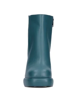 Stivaletto tacco largo Liviana da donna verde petrolio