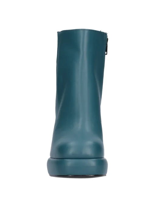 Stivaletto tacco largo Liviana da donna verde petrolio