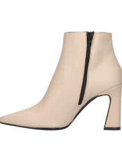 Stivaletto tacco largo Liviana da donna taupe