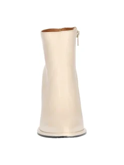 Stivaletto tacco largo Liviana da donna avorio