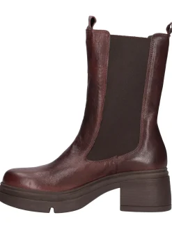 Stivaletto tacco largo Liviana da donna testa di moro