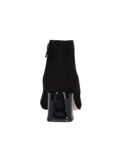 Stivaletto tacco largo Linea Uno da donna nero