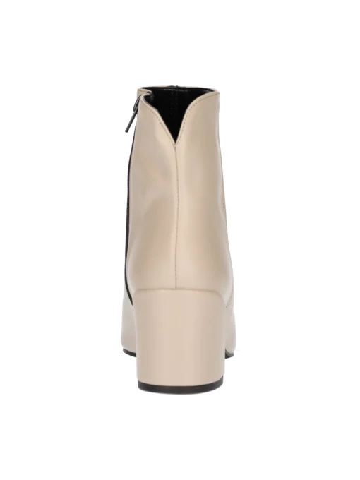 Stivaletto tacco largo Liviana da donna taupe