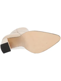 Stivaletto tacco largo Liviana da donna avorio