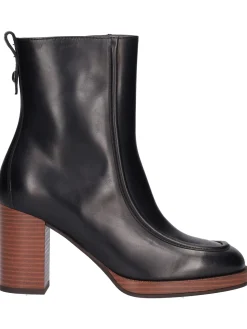 Stivaletto tacco largo Nero Giardini da donna nero