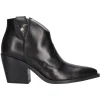 Stivaletto tacco largo Nero Giardini da donna nero
