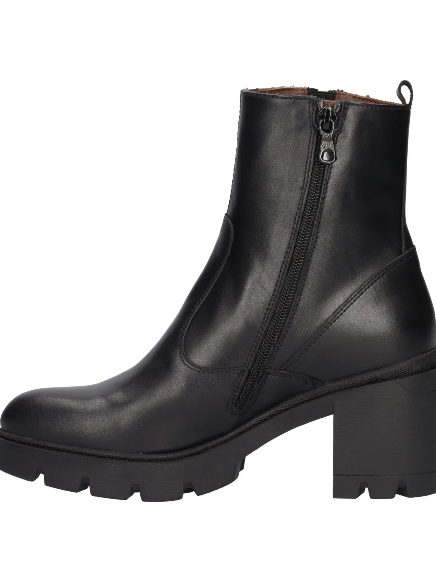 Stivaletto tacco largo Nero Giardini da donna nero