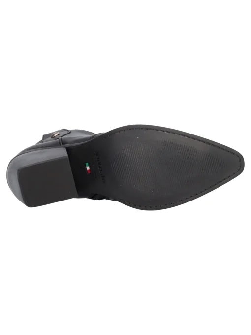 Stivaletto tacco largo Nero Giardini da donna nero