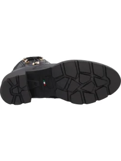 Stivaletto tacco largo Nero Giardini da donna nero