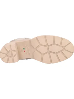 Stivaletto tacco largo Nero Giardini da donna beige