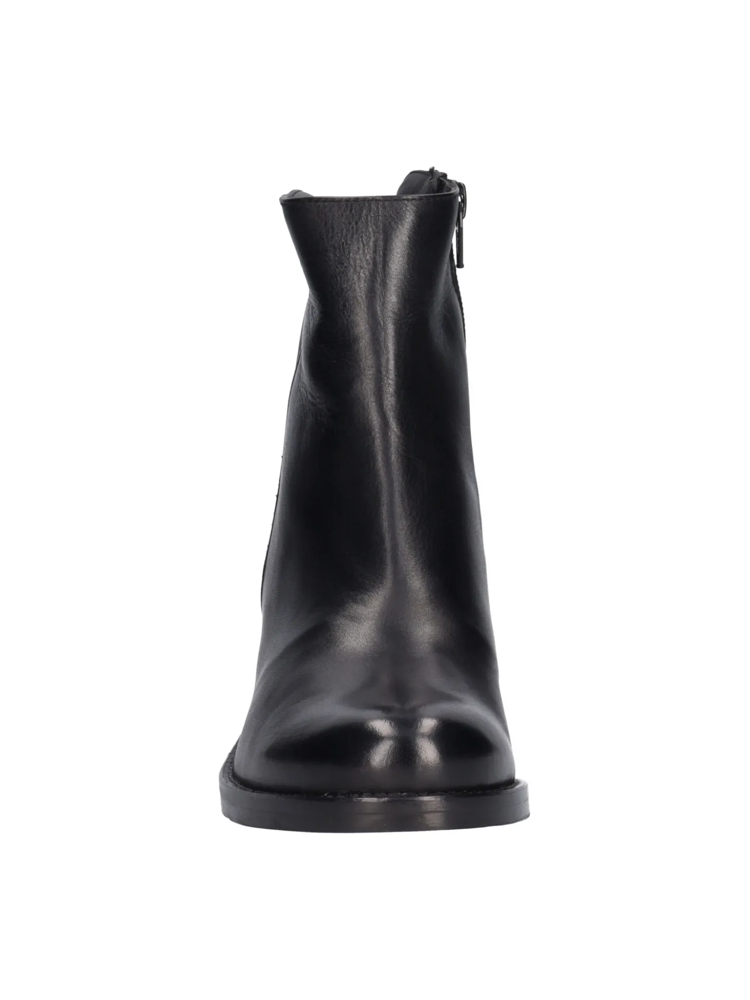 Stivaletto tacco largo Sinapsi da donna nera