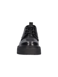 Stringata tacco largo Geox Spherica da donna nera
