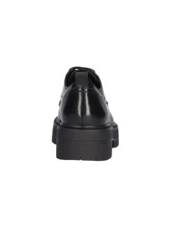 Stringata tacco largo Geox Spherica da donna nera