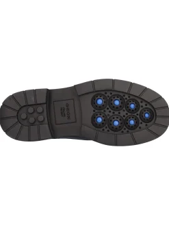 Stringata tacco largo Geox Spherica da donna nera