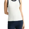 Top a canotta Liu Jo da donna bianco e blu