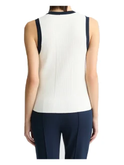 Top a canotta Liu Jo da donna bianco e blu