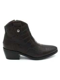 Tronchetto basso Nero Giardini donna bordeaux