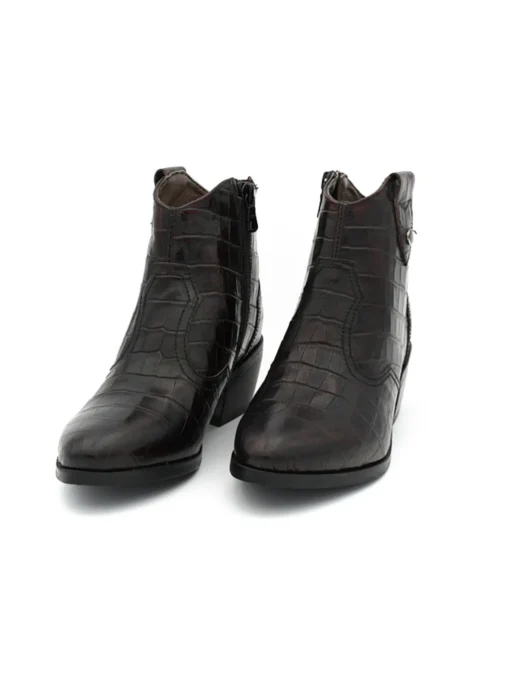 Tronchetto basso Nero Giardini donna bordeaux
