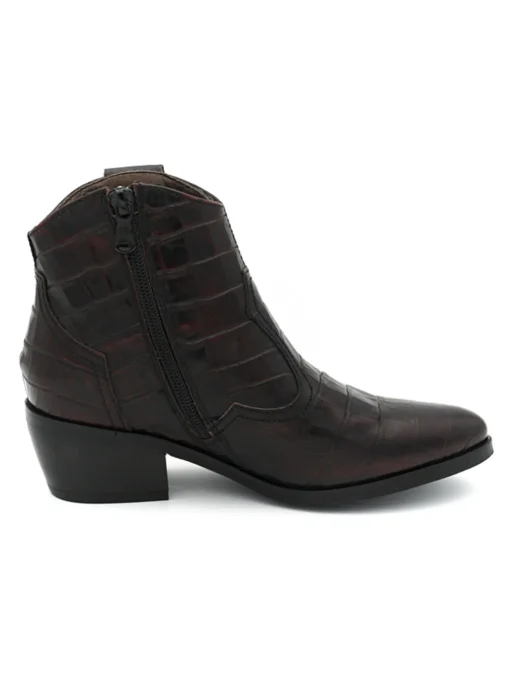 Tronchetto basso Nero Giardini donna bordeaux