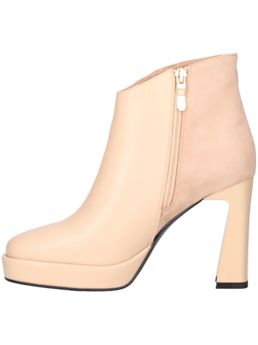 Tronchetto con tacco largo Laura Biagiotti da donna beige