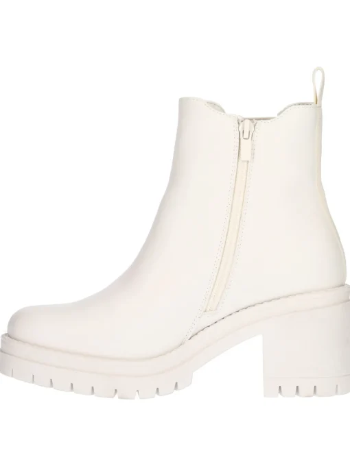 Tronchetto tacco largo Xti Vegan da donna color ghiaccio