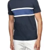 T-shirt a maniche corte Geox da uomo blu