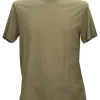 T-shirt a maniche corte Geox G-Dyed da uomo verde