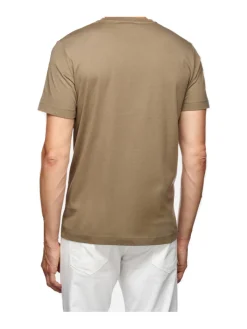 T-shirt a maniche corte Geox da uomo verde