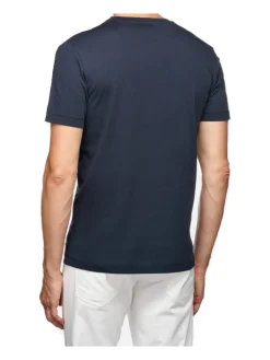 T-shirt a maniche corte Geox da uomo blu