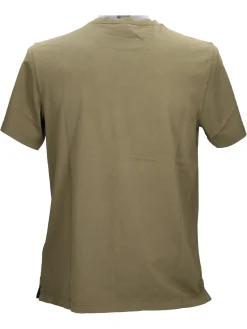 T-shirt a maniche corte Geox G-Dyed da uomo verde
