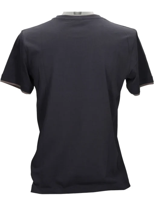 T-shirt a maniche corte Geox Pocket da uomo blu scuro