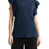T-shirt a maniche corte Liu Jo da donna blu