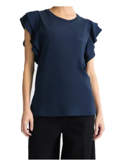T-shirt a maniche corte Liu Jo da donna blu