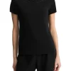 T-shirt a maniche corte Liu Jo da donna nera