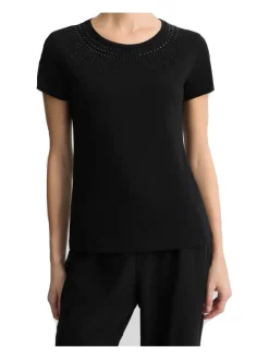 T-shirt a maniche corte Liu Jo da donna nera
