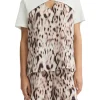 T-shirt a maniche corte Liu Jo da donna a fantasia animalier