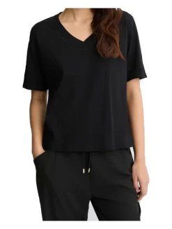 T-shirt a maniche corte Liu Jo da donna nera