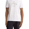 T-shirt a maniche corte Liu Jo da uomo bianca