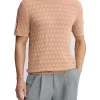 T-shirt a maniche corte Liu Jo da uomo color pesca