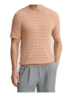 T-shirt a maniche corte Liu Jo da uomo color pesca
