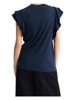 T-shirt a maniche corte Liu Jo da donna blu