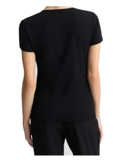 T-shirt a maniche corte Liu Jo da donna nera