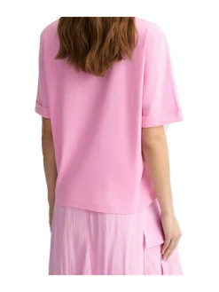 T-shirt a maniche corte Liu Jo da donna rosa