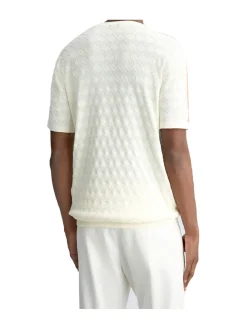T-shirt a maniche corte Liu Jo da uomo bianco latte